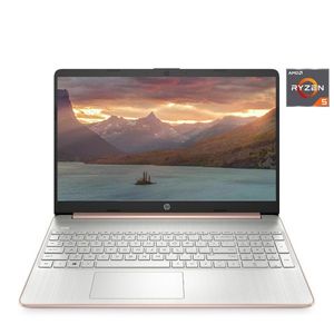 لپ تاپ 15.6 اینچی اچ پی رزگلد HP Laptop 15-EF2125WM R5-5500U